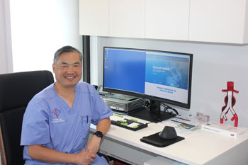 Dr. Michael Wu in Office